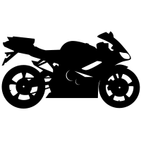 Image stylis&eacute;e d&rsquo;une motocyclette
