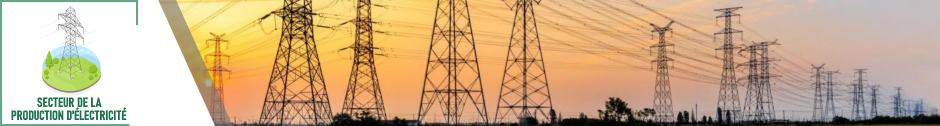 Secteur de la production d&rsquo;&eacute;lectricit&eacute;