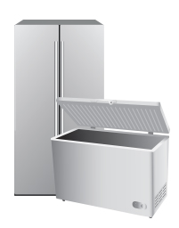 Photo of a freezer